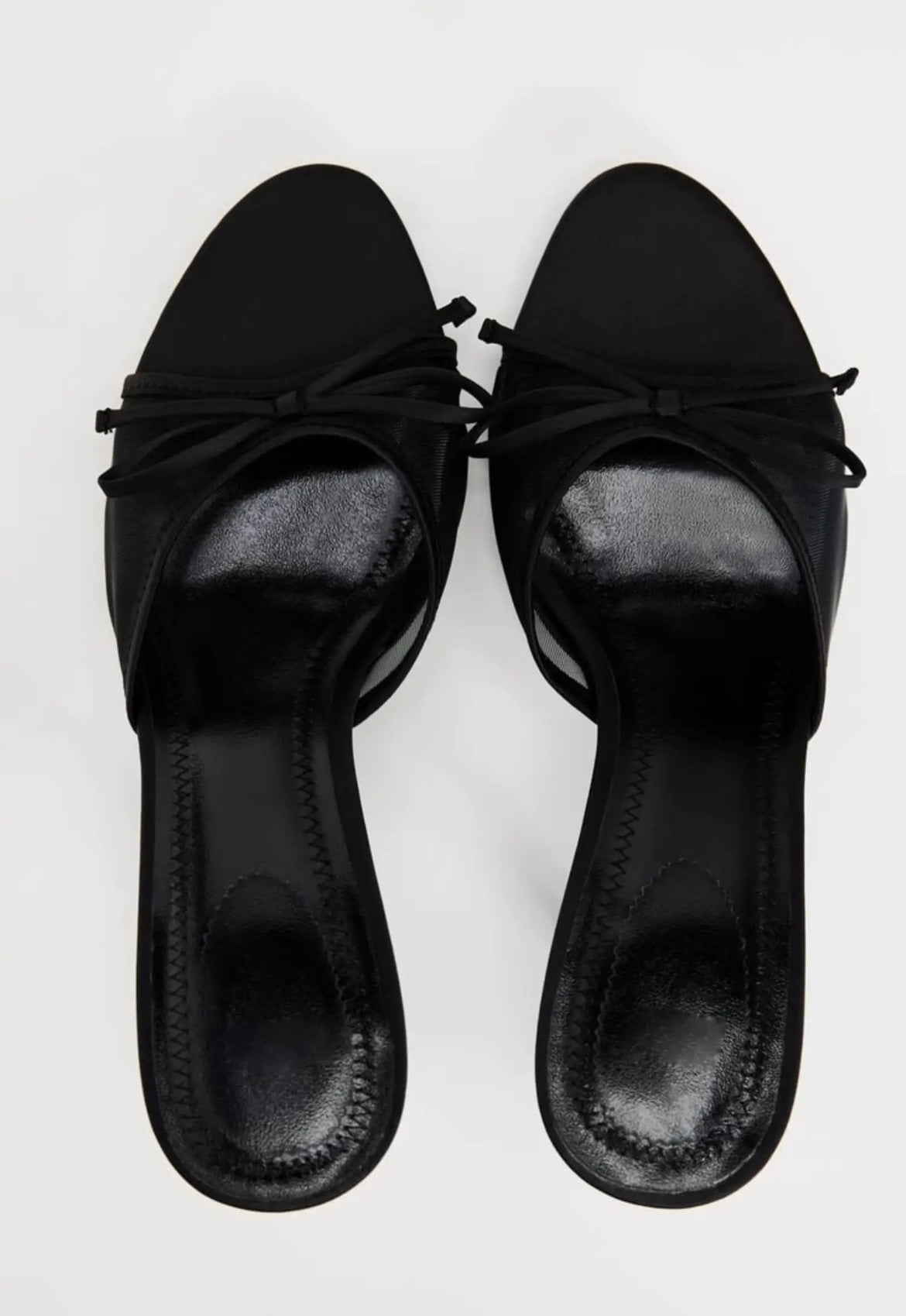 Cindy open toe pumps with ribbon - Ksarova
