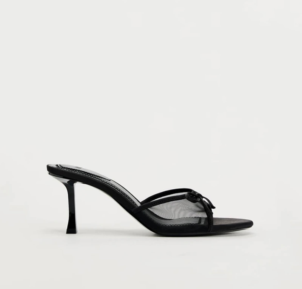 Cindy open toe pumps with ribbon - Ksarova