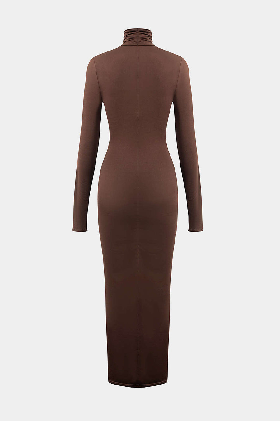 Noorah turtleneck bodycon maxi dress